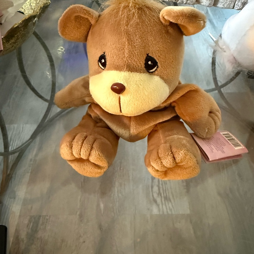 Precious Moments Tender Tails Teddy Bear Soft Beanie Toy 7” Vintage 1997